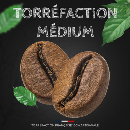 Café Kenya AA - 100% Arabica - Torréfaction Médium  Ti Cafew