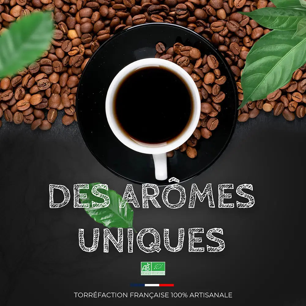 Colombie Excelso BIO - Café 100% Arabica - Torréfaction Médium 